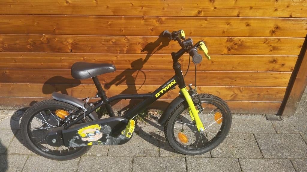Jongensfiets - BTwin - 16 inch - amper gebruikt, Fietsen en Brommers, Ophalen, 16 inch