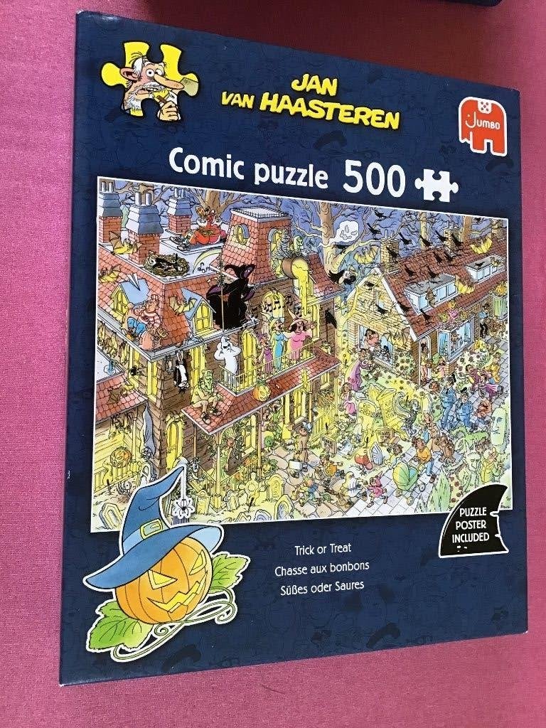 Jan van Haasteren 500, Hobby & Loisirs créatifs, Sport cérébral & Puzzles, Enlèvement ou Envoi, 500 à 1500 pièces, Comme neuf