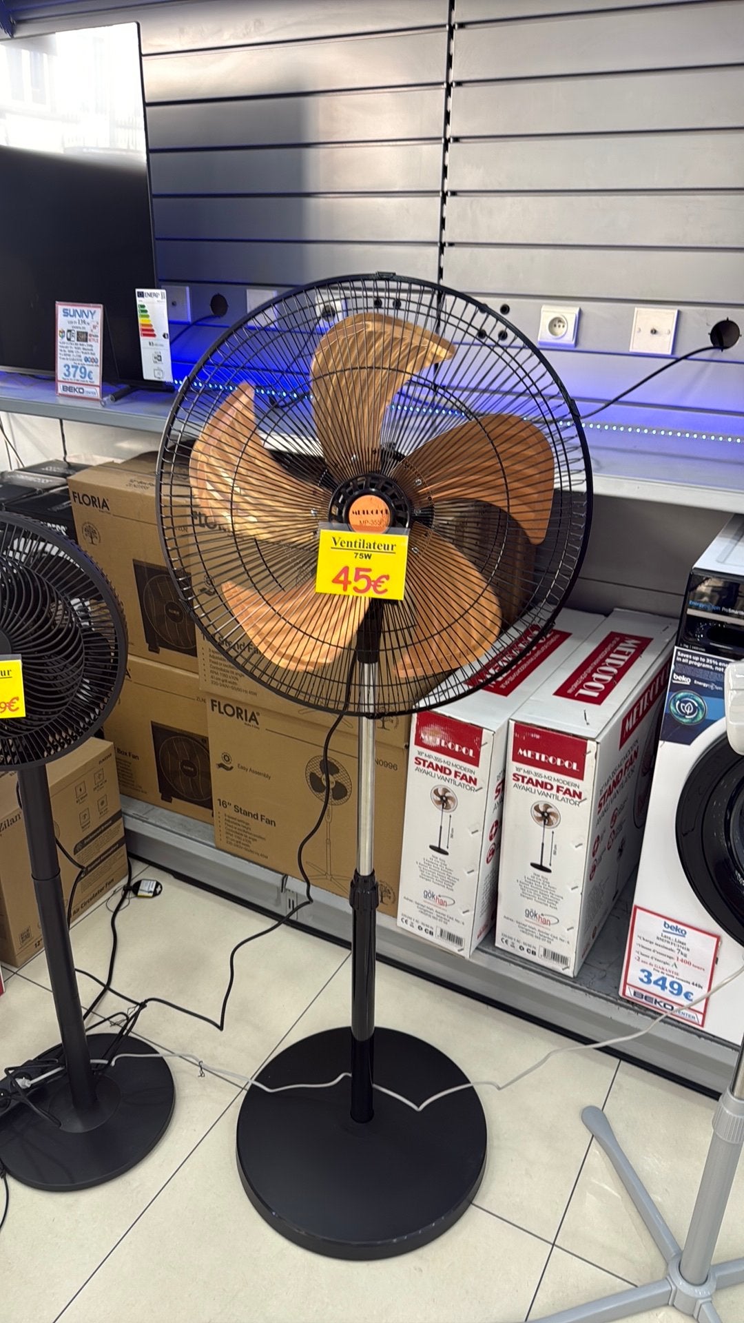 ventilateur (nouveau avec garantie), Elektronische apparatuur, Ventilatoren, Ophalen of Verzenden, Nieuw, Statiefventilator
