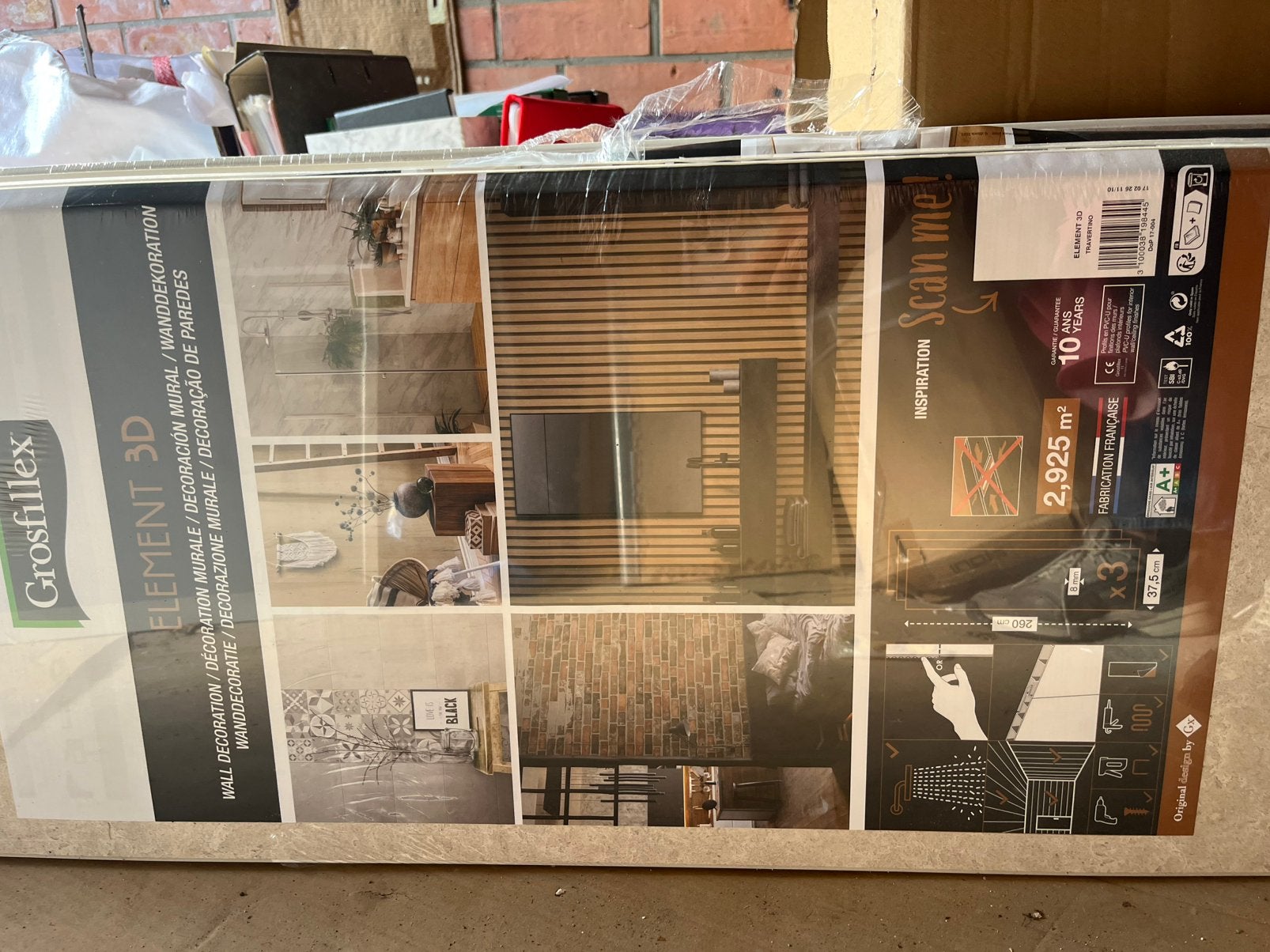 Waterdichte  wandpanelen, Enlèvement, Neuf