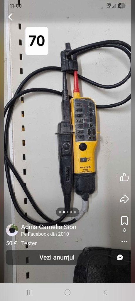 Tester électrique, Enlèvement, Utilisé, Électricité