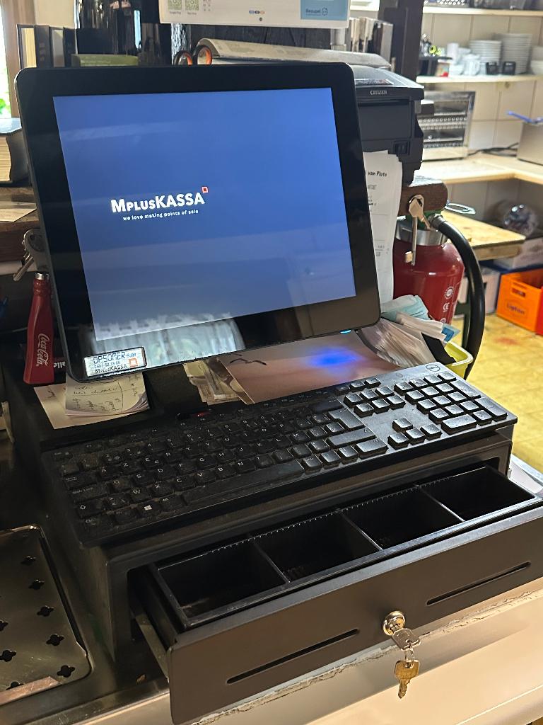 kassa horeca (witte kassa), Zakelijke goederen, Kantoor en Winkelinrichting | Kassa's en Betaalsystemen, Ophalen