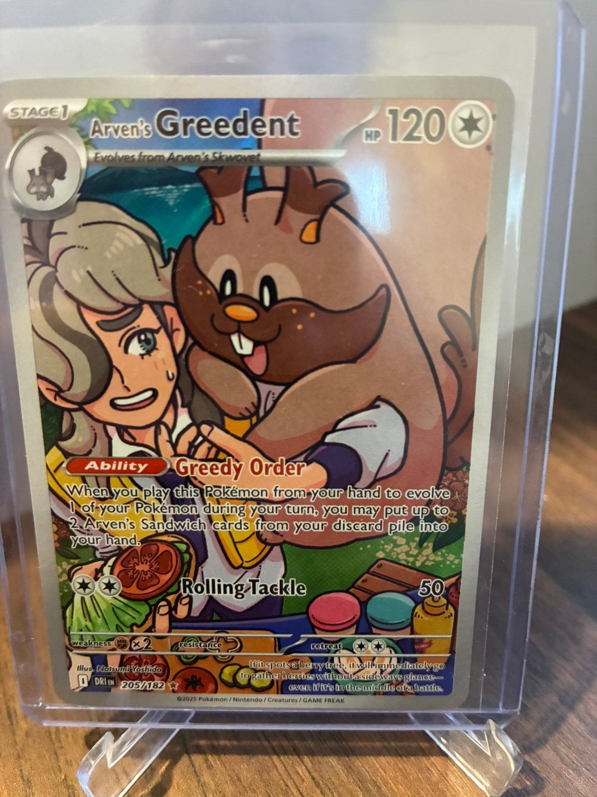 Pokemon greedent destined rivals, Ophalen of Verzenden, Zo goed als nieuw, Booster