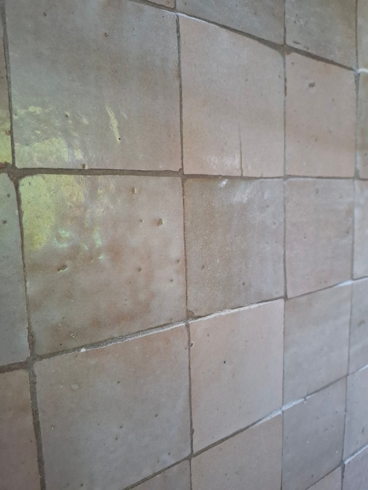 Marokkaanse tegeltjes, beige taupe kleur 10x10cm, Enlèvement, Moins de 20 cm, Moins de 20 cm, Carrelage mural