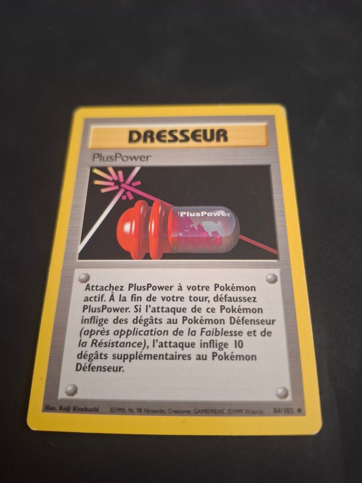 Carte d'entraîneur Pokémon PlusPower (français) - Set de bas, Enlèvement ou Envoi