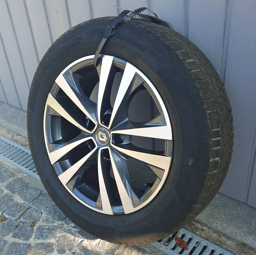 winterbanden op alu velg, Ophalen, 18 inch, Gebruikt, Banden en Velgen