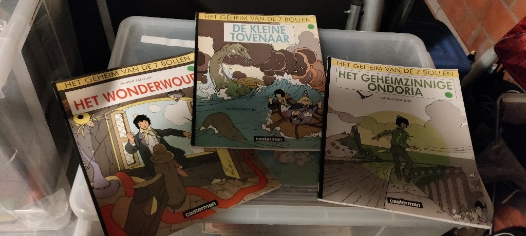 Het geheim van de 7 bollen - 1, 2 en 3, Plusieurs BD, Comme neuf, Enlèvement, Laurent Parcelier
