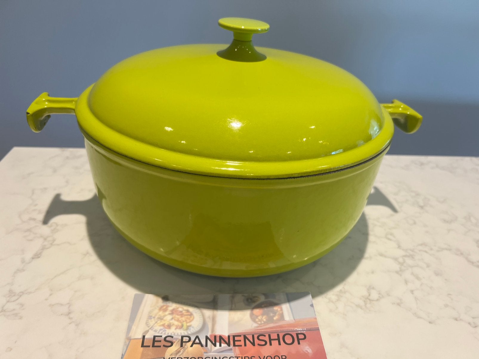 Cocotte Le Creuset La Mama Ø29 cm Vert menthe, Enlèvement ou Envoi, Sans PFAS, Le Creuset, Comme neuf