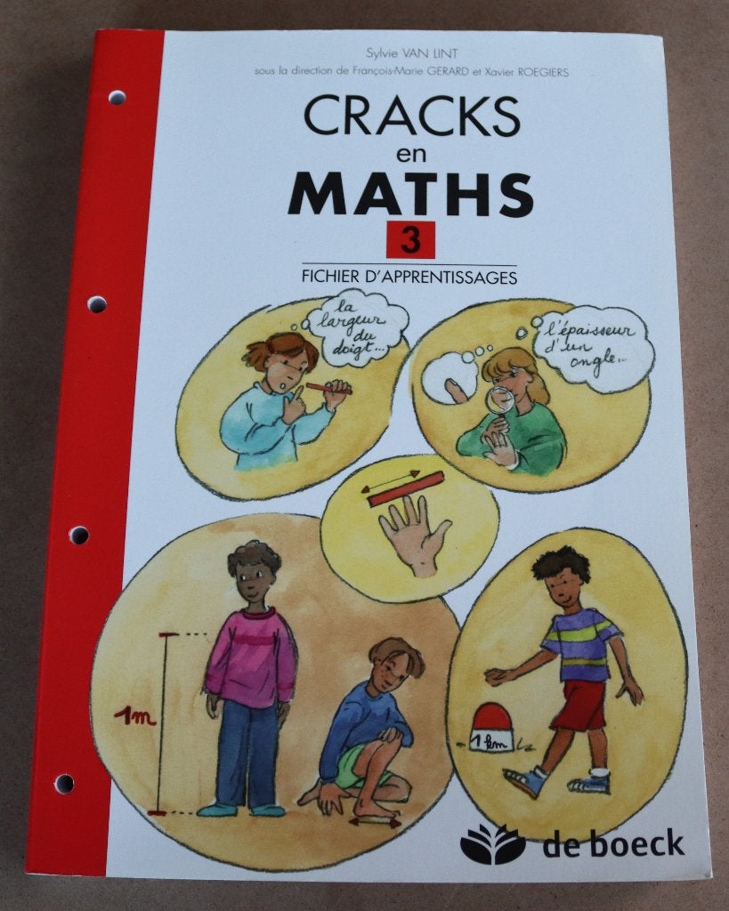 Manuel - Cracks en maths 3 - Fichier d'apprentissage, Enlèvement