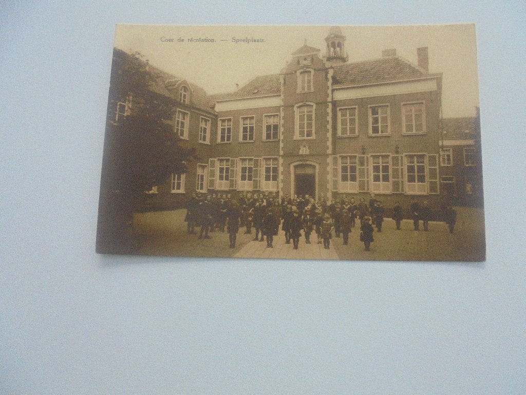 zele-kostschool zusters van O.L.V.-speelplaats, Ophalen of Verzenden, 1920 tot 1940, Ongelopen, Oost-Vlaanderen
