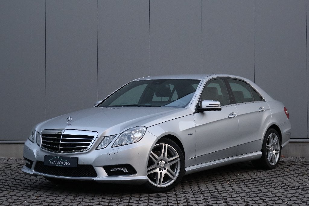 Mercedes-Benz E 200 AMG line Navi CruiseC Garantie *, Auto's, Euro 5, Achterwielaandrijving, Zwart, 4 cilinders
