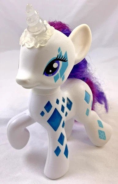 My Little Pony G4 Cutie Mark Magic Glamour Glow Rarity MLP, Kinderen en Baby's, Verzenden, Zo goed als nieuw