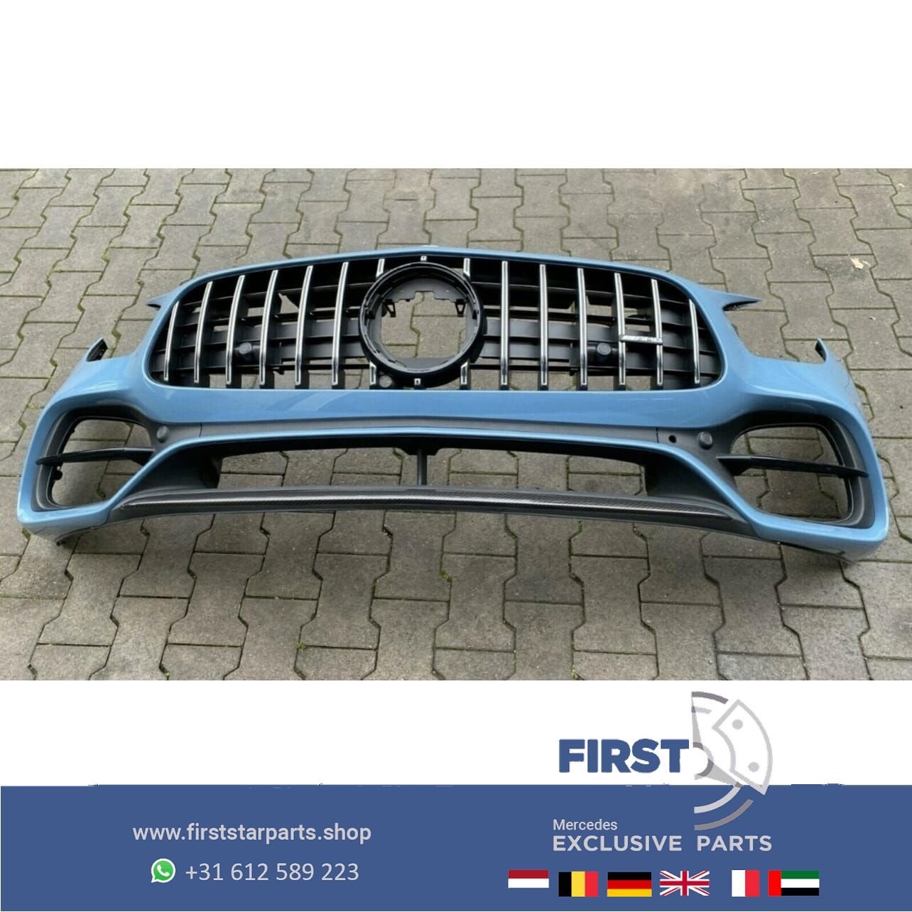 W190 GT - R AMG FACELIFT VOORBUMPER COMPLEET A1908858500 GTR, Utilisé, -, Avant, -