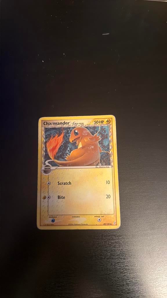 Charmander 49/100, Hobby en Vrije tijd, Verzamelkaartspellen | Pokémon, Ophalen of Verzenden, Zo goed als nieuw