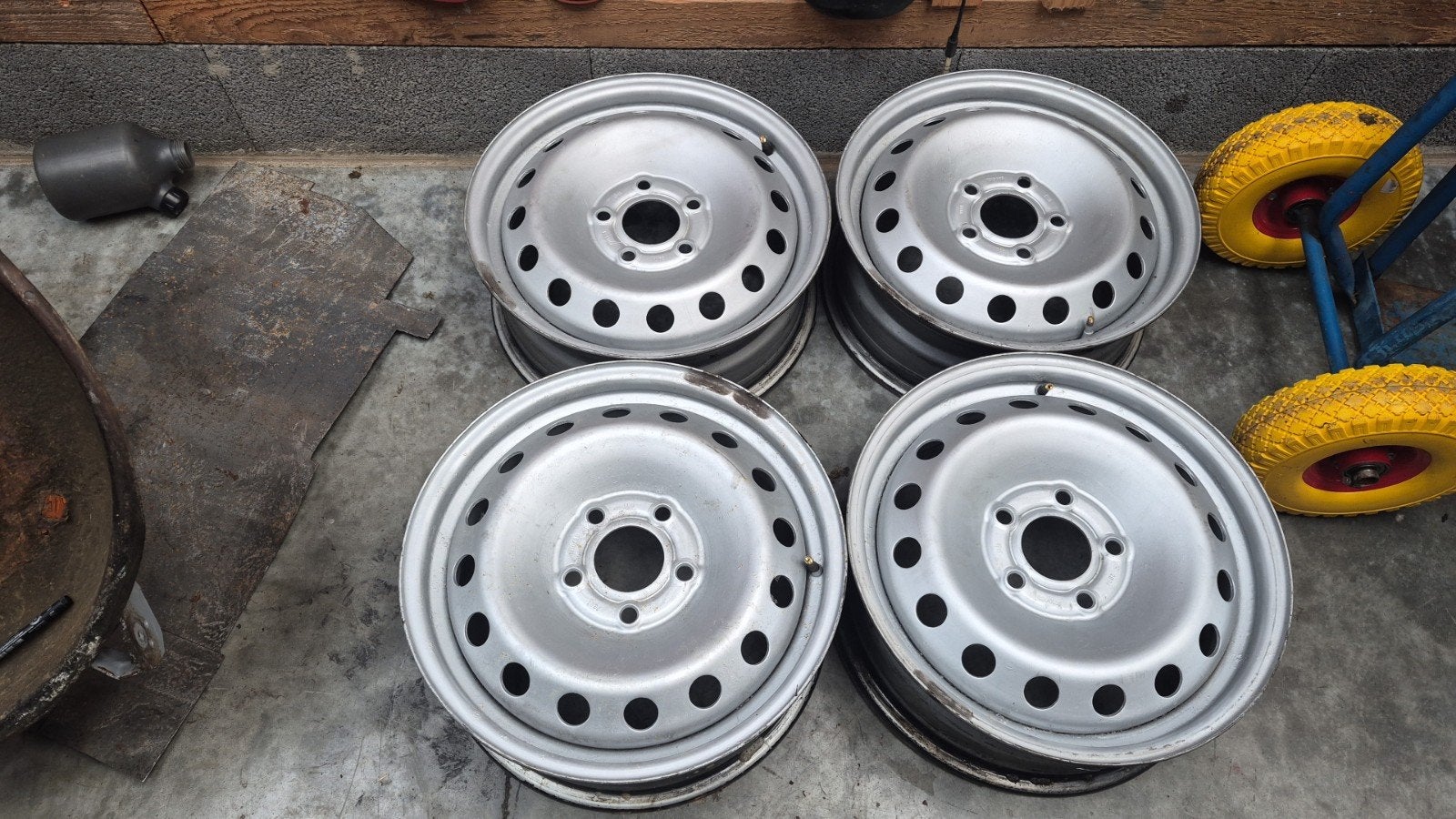 metalen velgen renault Traffic, Auto-onderdelen, Ophalen, Winterbanden, Velg(en)
