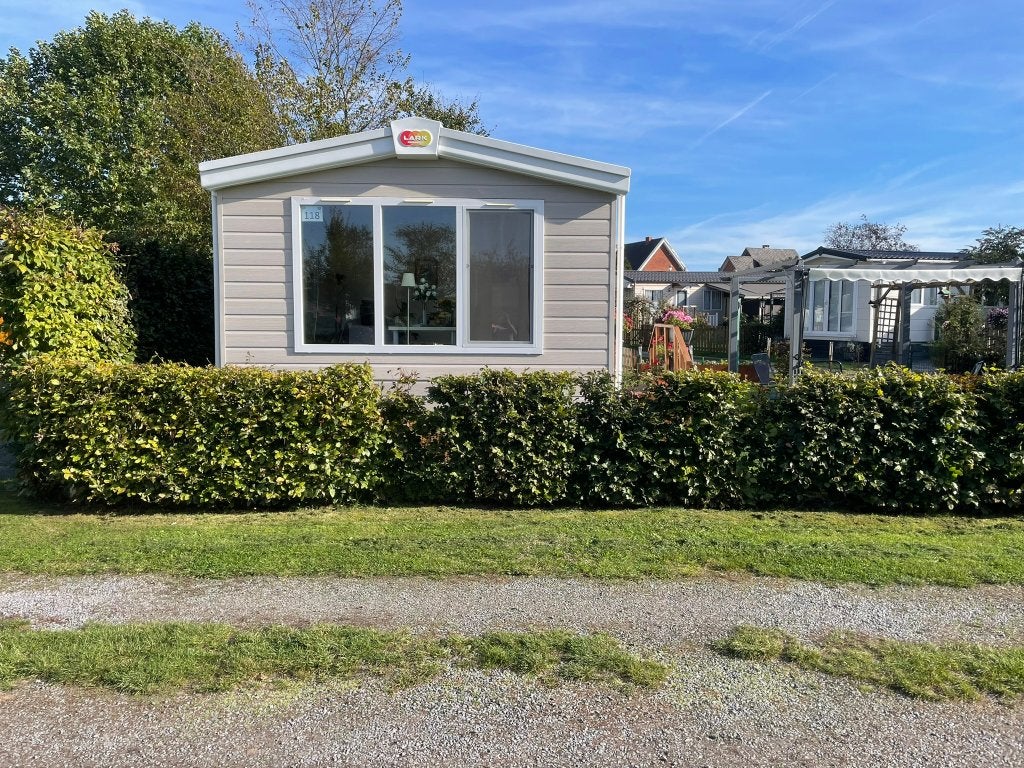 Wintervast Chalet / Stacaravan LARK Texel 11,20 x 4m te koop, Ophalen, Zo goed als nieuw