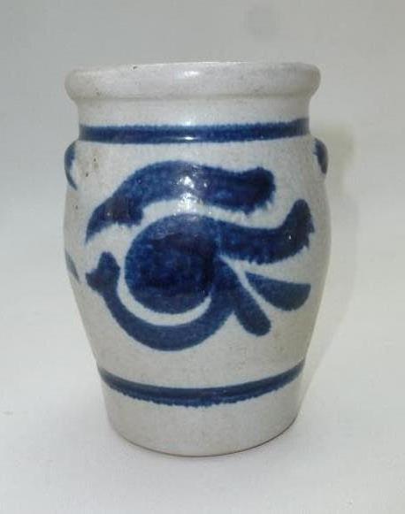 pot de fleurs en grès, Enlèvement ou Envoi, Moins de 25 cm, Rond, Utilisé