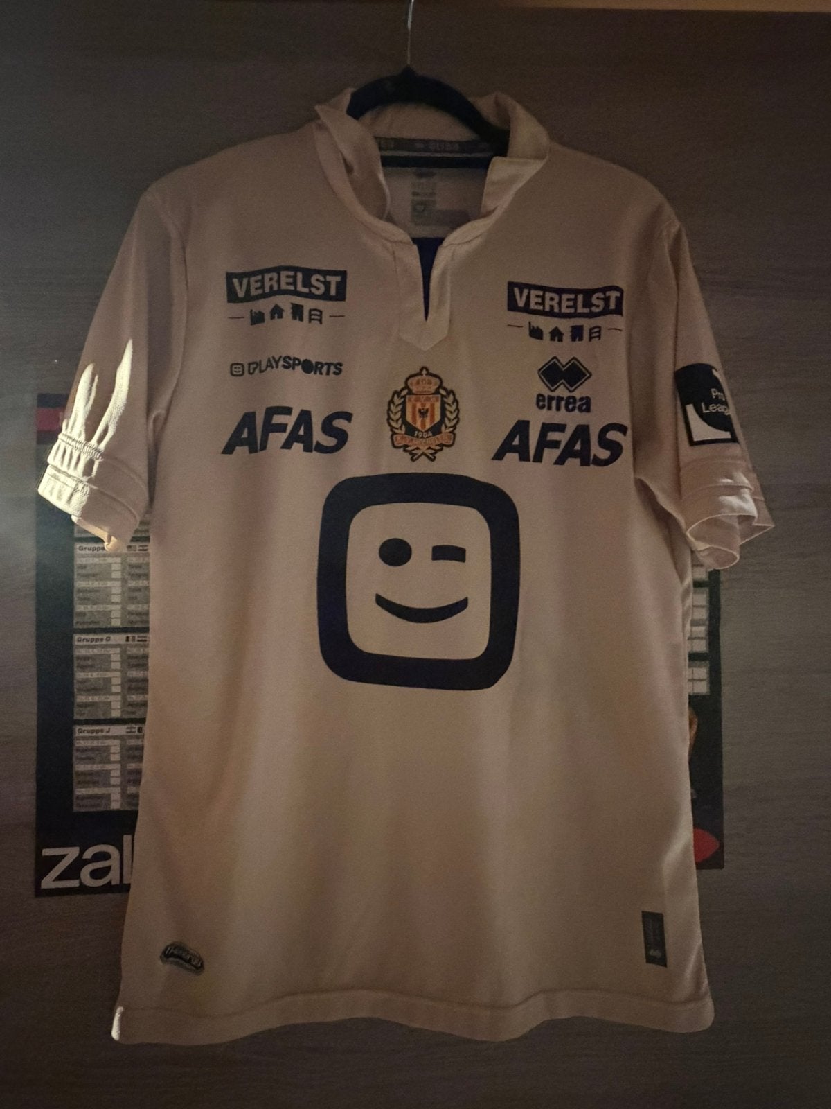 Matchworn van foulon, Verzamelen, Sportartikelen en Voetbal, Ophalen, Zo goed als nieuw