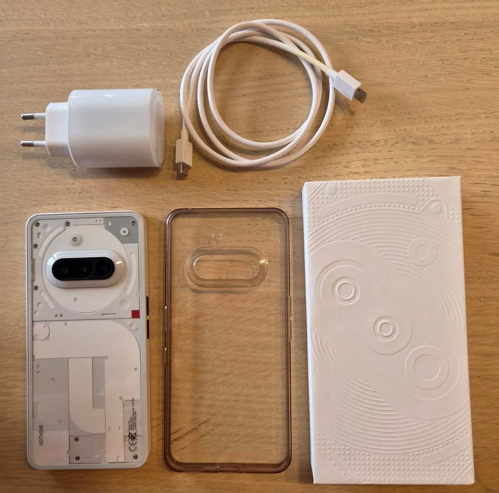 Nothing Phone 3a 256/12GB avec accessoires, Telecommunicatie, Mobiele telefoons | Overige merken