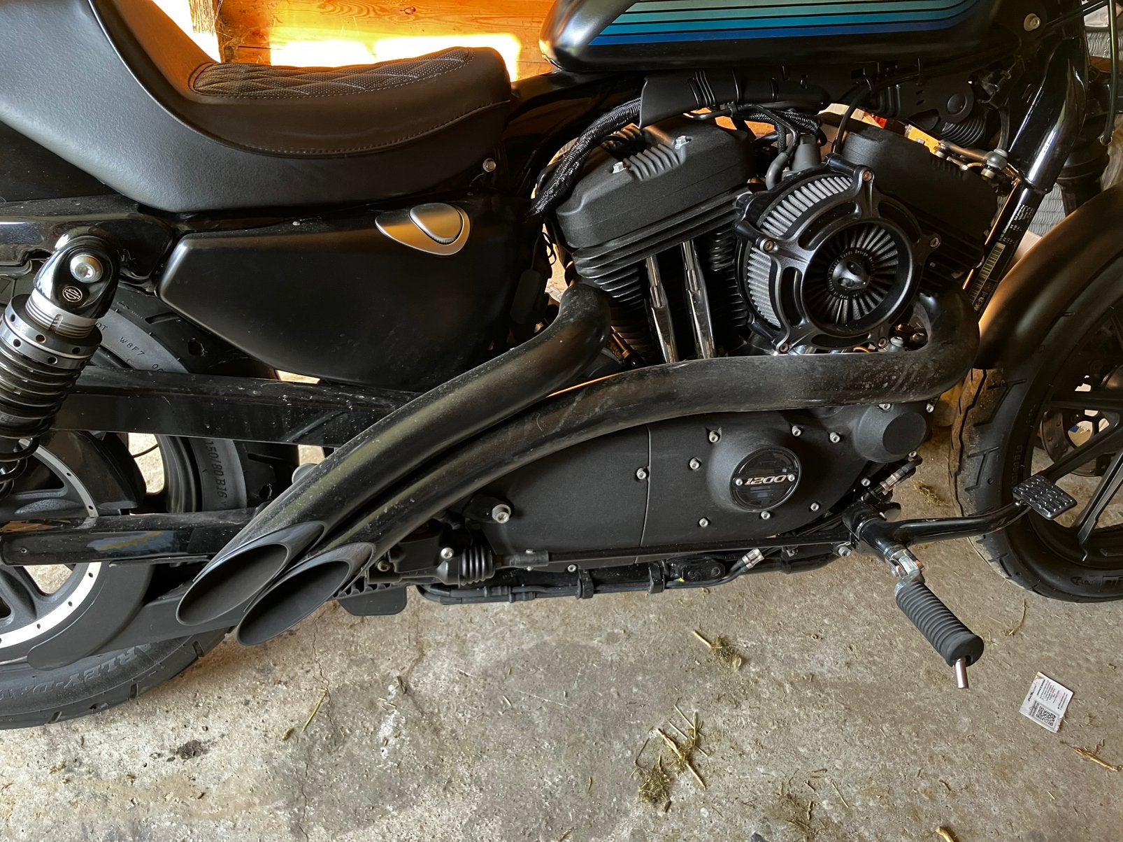 Bassani Radial Sweepers Exhaust System Harley Sportster, Motos, Enlèvement ou Envoi