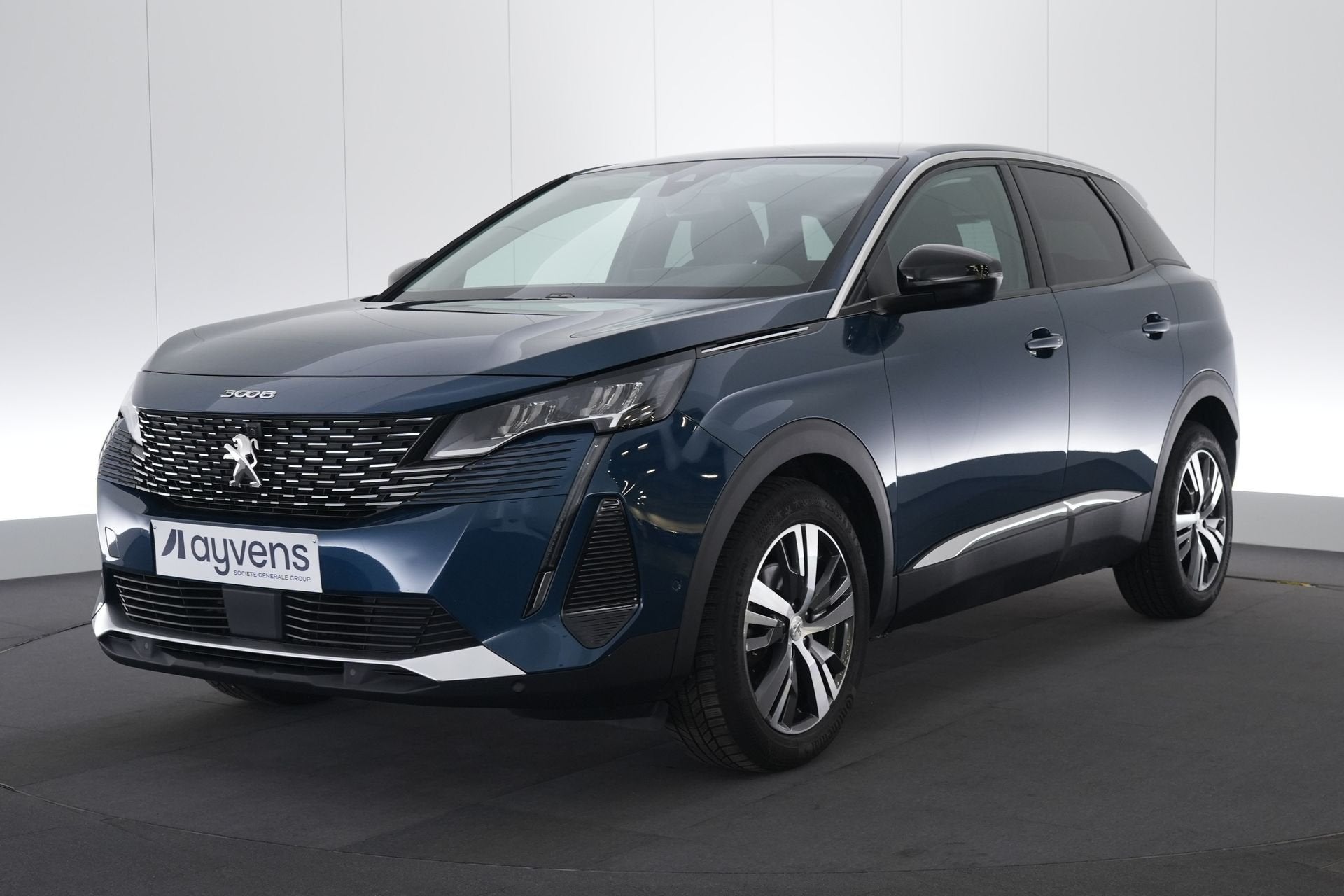 (2BRN355) PEUGEOT 3008, Gebruikt, Blauw, Leder, 5 deurs