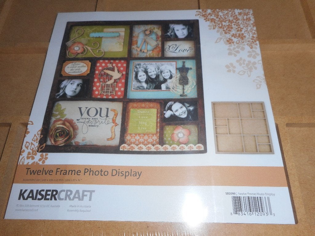 nieuwe nog ingepakte kader pipoos voor scrapbook/moodboard, Hobby en Vrije tijd, Scrapbooking, Ophalen of Verzenden, Nieuw
