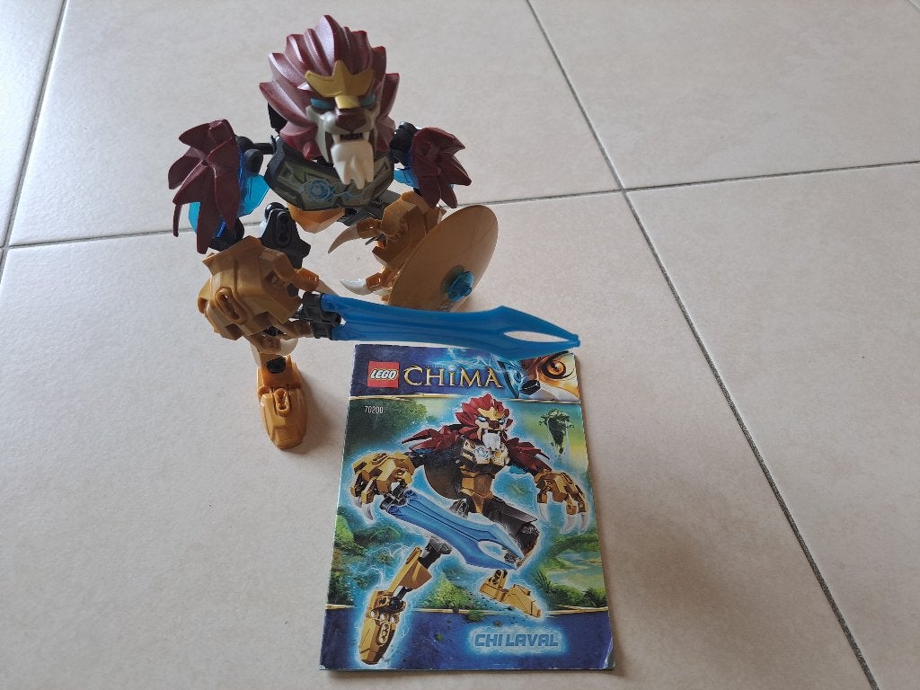 Lego Chima - Chi Laval (70200), Overige thema's, Lego, Inclusief instructies, Ophalen of Verzenden