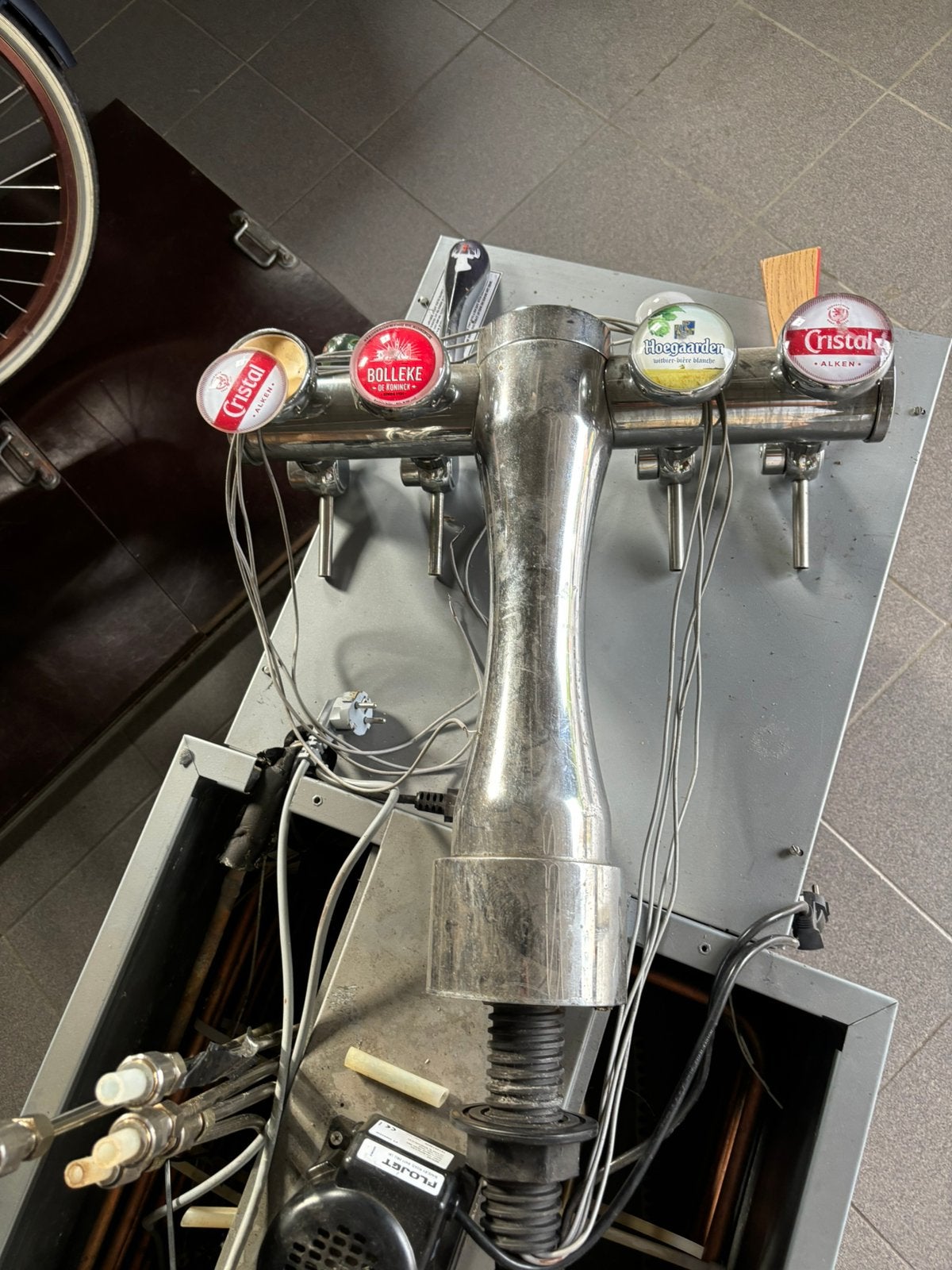 professionele bierkoeler 4 taps met waterbad, Zakelijke goederen, Ophalen, Overige typen
