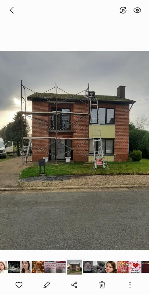 Pannelift, Doe-het-zelf en Bouw, Steigers, Ophalen