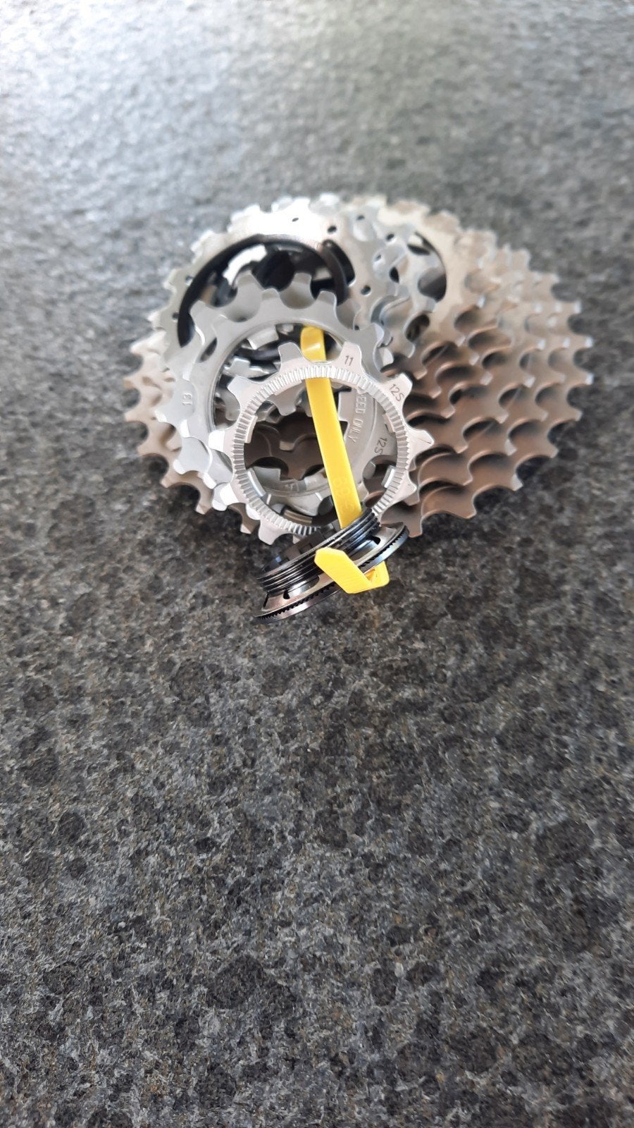 Campagnolo cassette, Enlèvement