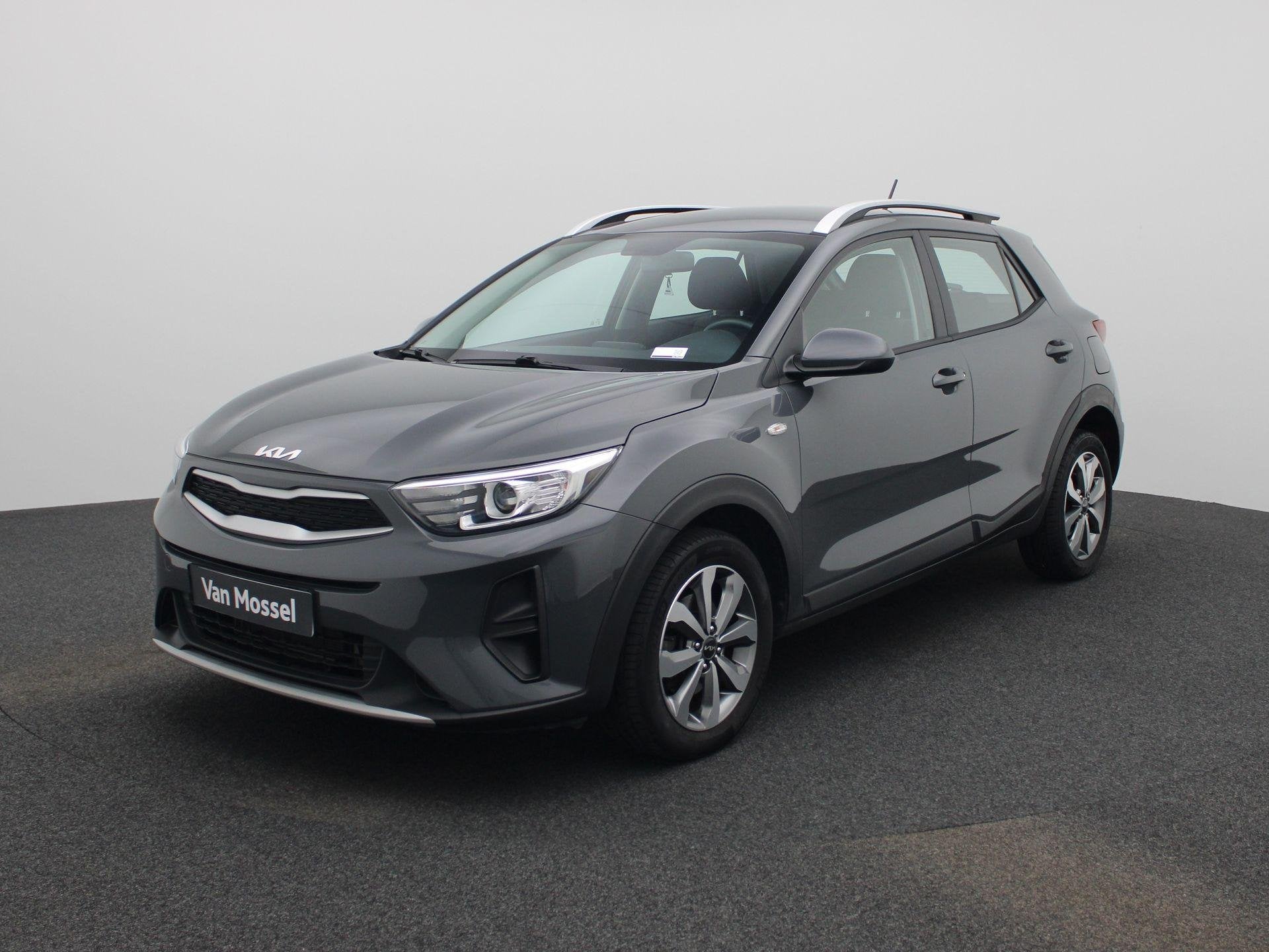 Kia Stonic 1.0 T 100 Urban Edition, Autos, Kia, Argent ou Gris, Euro 6, Entreprise, Boîte manuelle