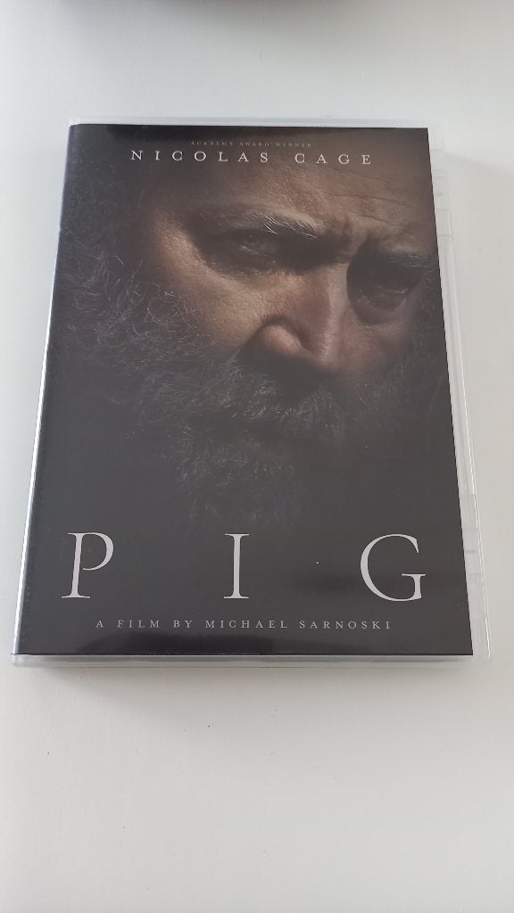 Pig (2022) Nicolas Cage, CD & DVD, DVD | Drame, À partir de 12 ans, Enlèvement ou Envoi, Comme neuf, Drame