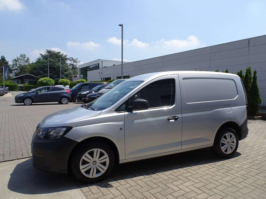 Volkswagen Caddy 1.5TSi 2pl. Lichte vracht AIRCO,PDC,SCHUIFD, Auto's, Stof, 4 cilinders, Volkswagen, Bedrijf