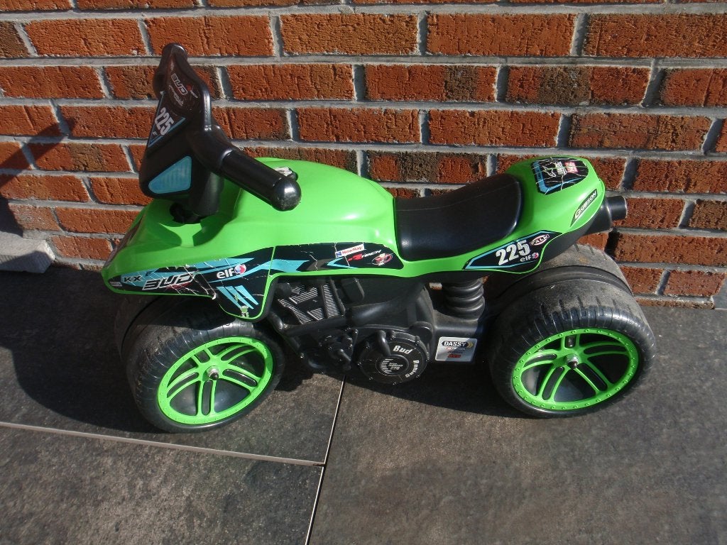 moto à pousser, Enlèvement, Utilisé