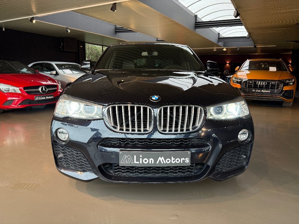 BMW X4 3.0d XDRIVE* M-SPORT*LEDER*NAVI*CAM*TREKHAAK**PANO*, Auto's, BMW, Automaat, 2993 cc, Blauw, Leder