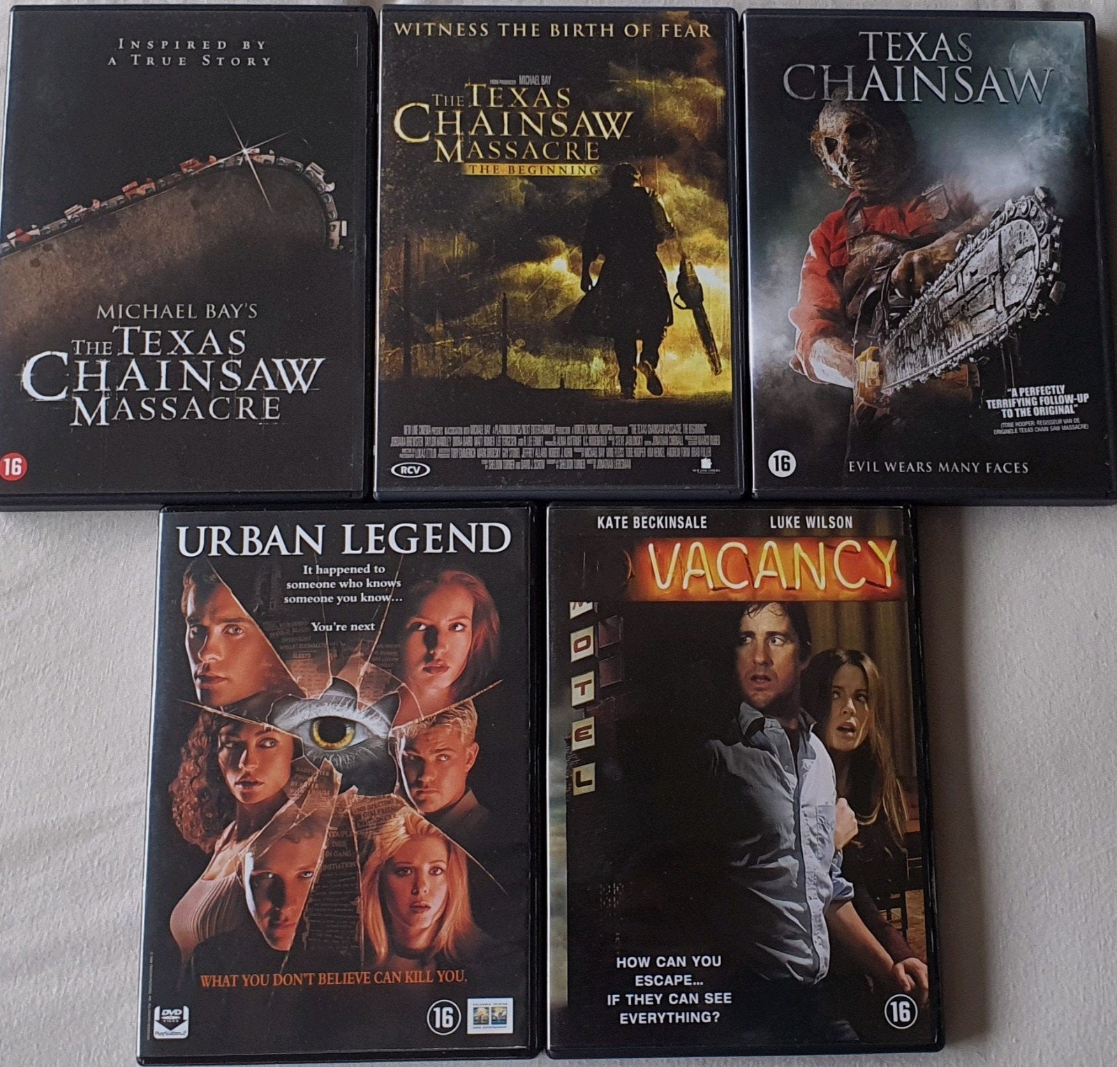 horror dvd's allemaal krasvrij, Ophalen, Nederlands, Nederlands