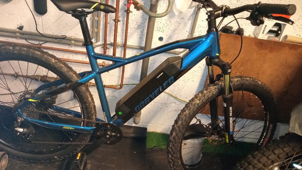 vtt électrique, Ophalen, Zo goed als nieuw