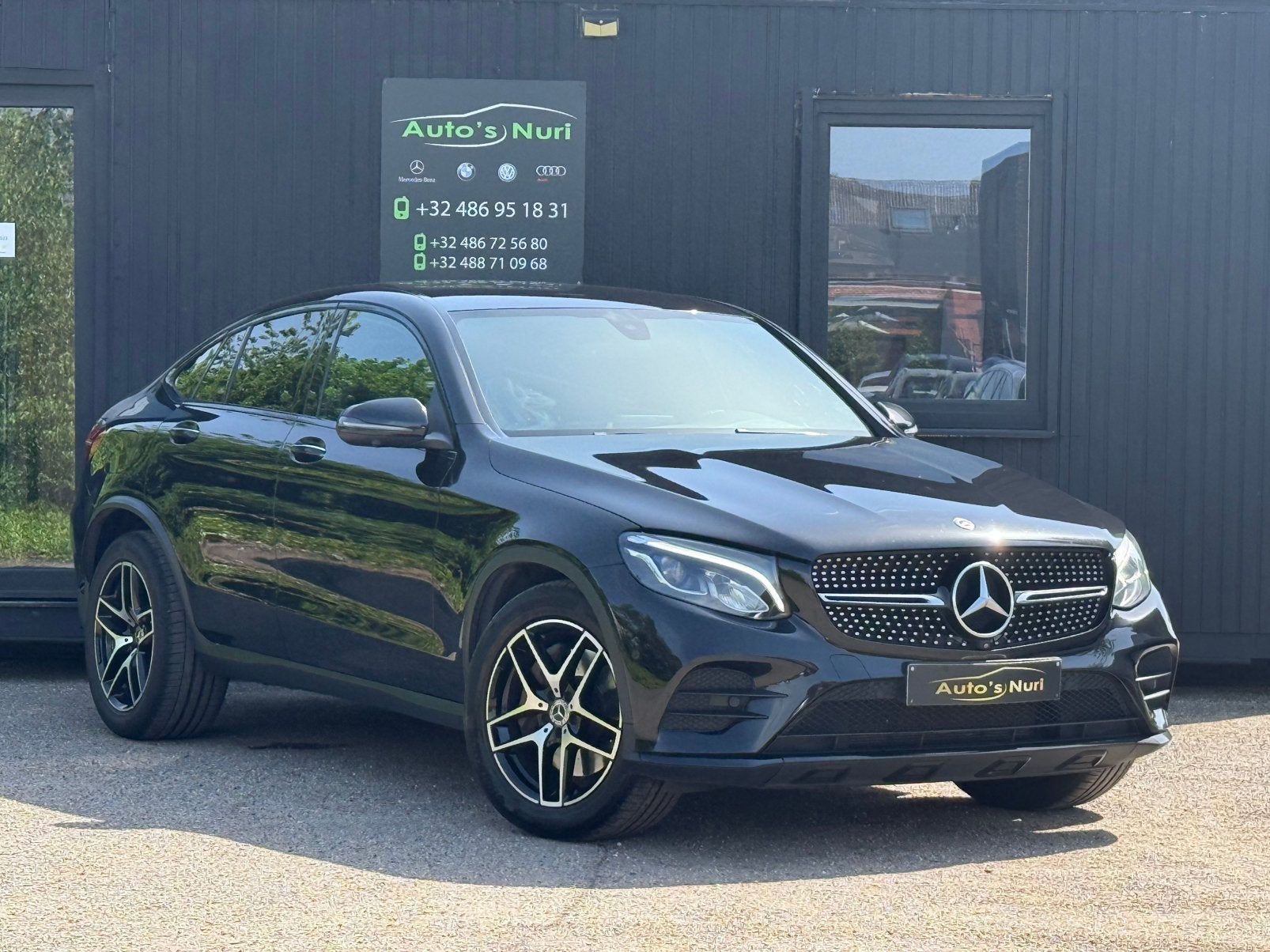 Mercedes-benz glc coupe 350d amg 2017 diesel automaat, Auto's, Mercedes-Benz, Bedrijf, Te koop, GLC, 360° camera, Aangepast voor mindervaliden