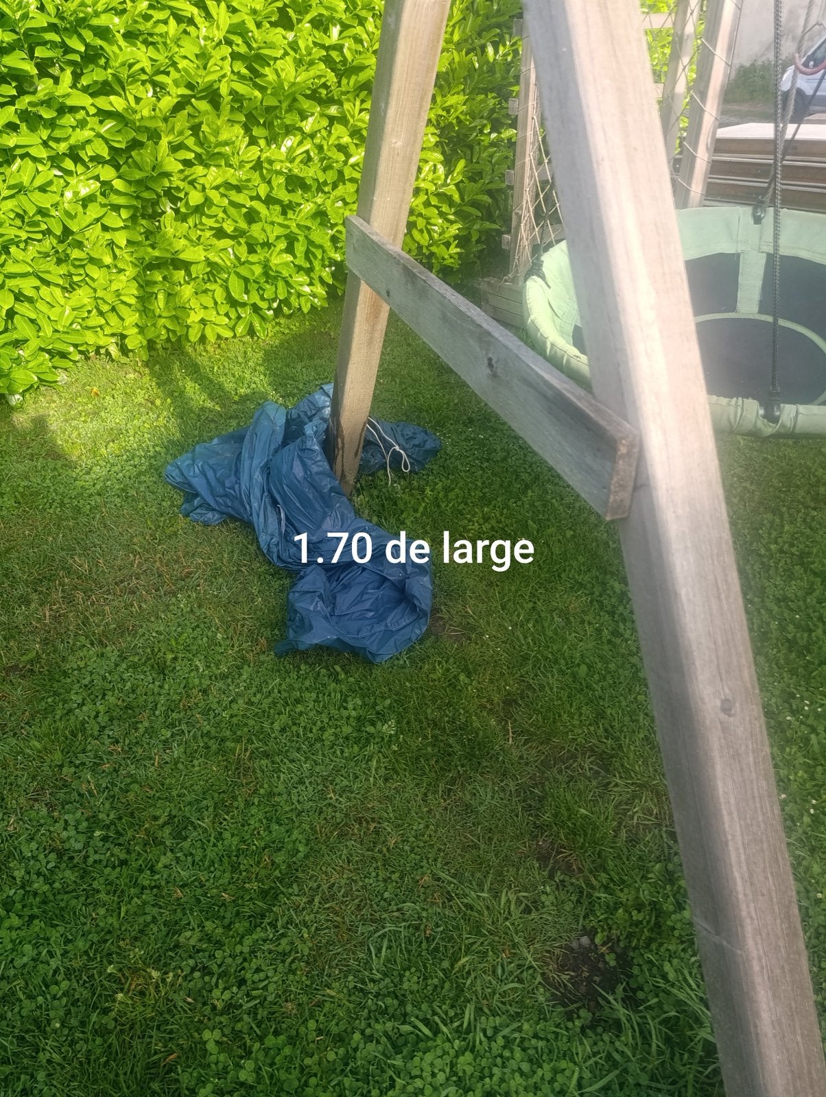 balançoire faites a la main, Enlèvement, Comme neuf, Balançoire