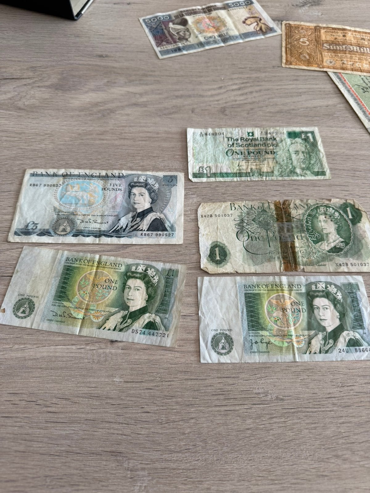 Lot Engelse /schotse biljetten, Postzegels en Munten, Ophalen of Verzenden