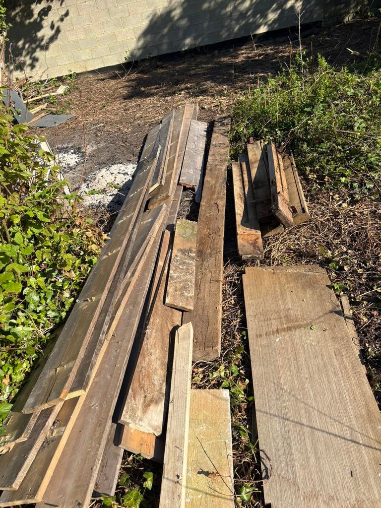 Hout om te geven, Ophalen, Zo goed als nieuw