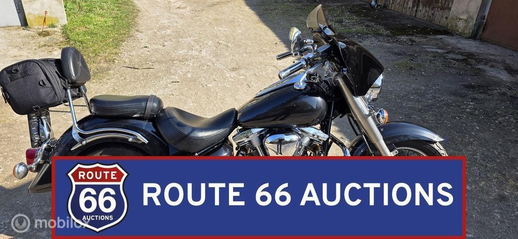 Yamaha XV1600A Wild Star | 2000 | Route 66 Auctions, Auto's, Oldtimers, Overige merken, Zwart, Bedrijf, Handgeschakeld