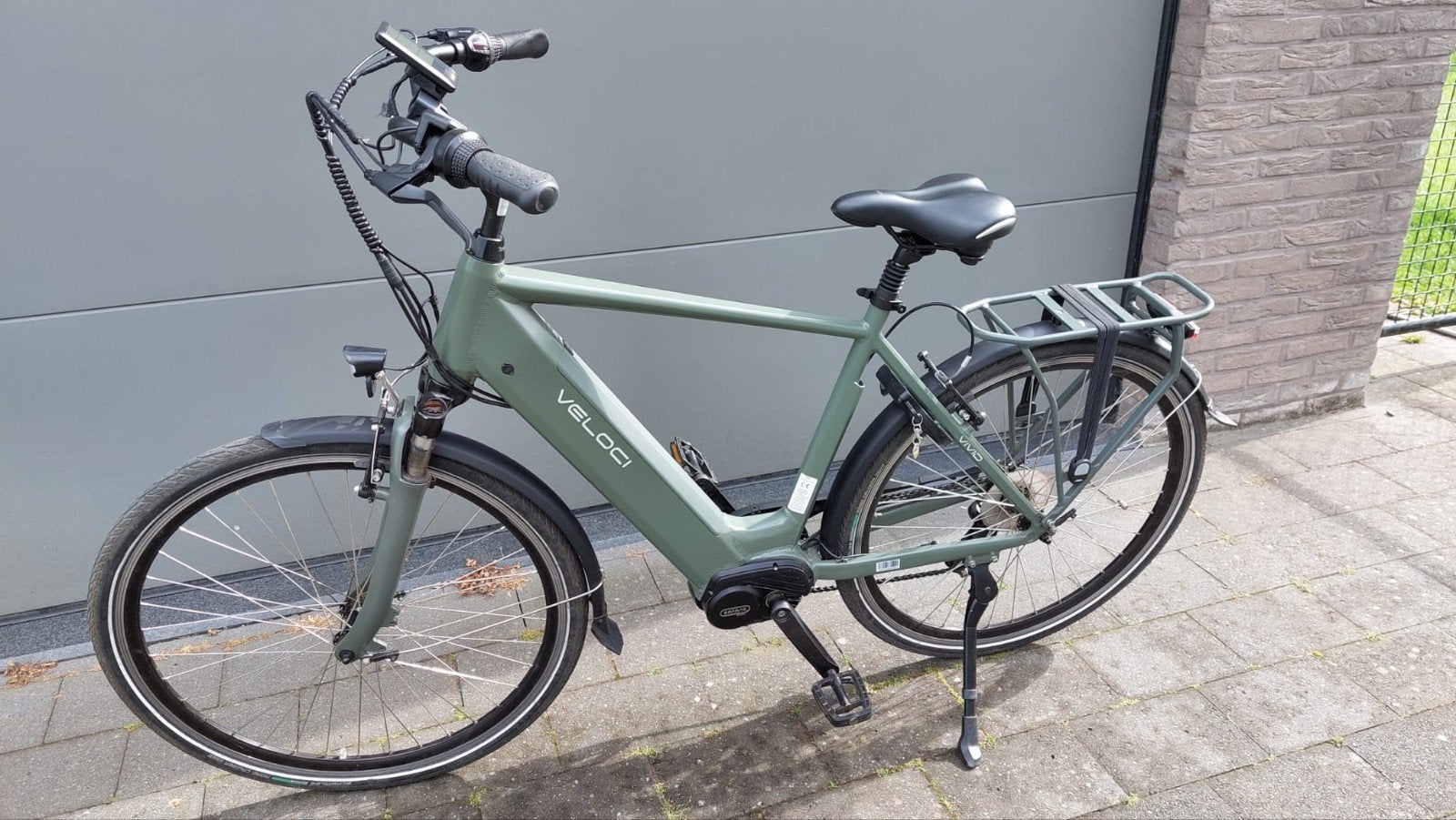 Elektrische fiets Veloci - Slechts 1.222km, Fietsen en Brommers, Zo goed als nieuw, 51 tot 55 cm, 50 km per accu of meer, Ophalen
