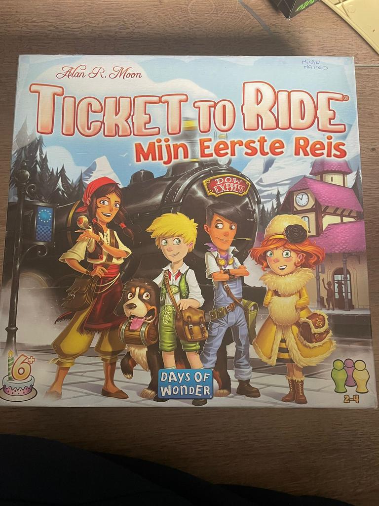 Ticket to ride - mijn eerste reis, Ophalen, Zo goed als nieuw