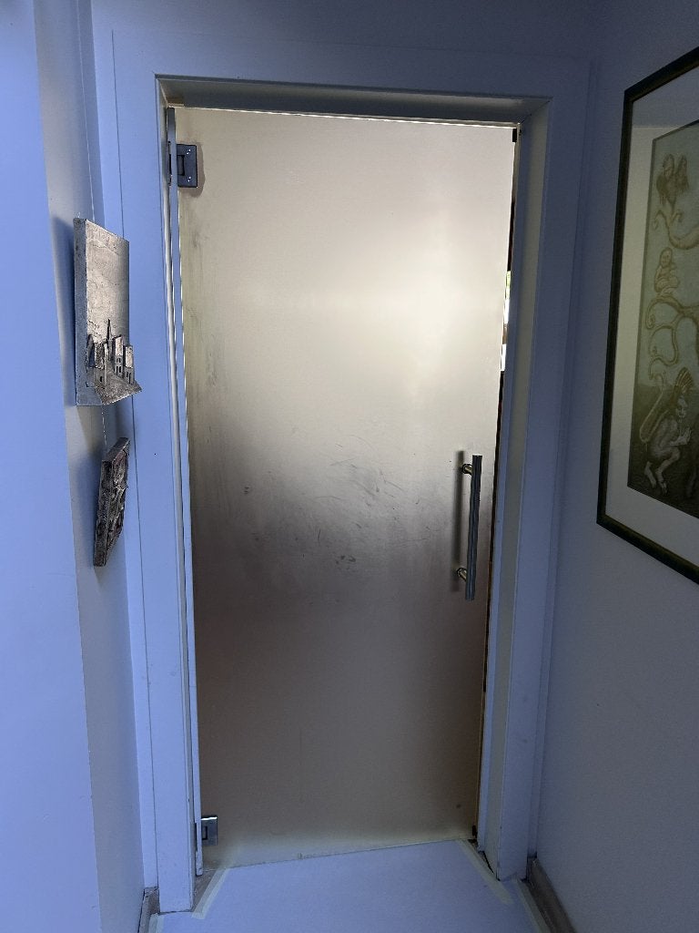 Glazen deur, Verre, Enlèvement, 80 à 100 cm, 200 à 215 cm