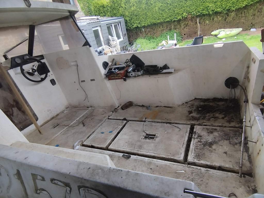 bateau, Watersport en Boten, Motorboten en Motorjachten, Overige merken, Gebruikt, Kajuitboot, Buitenboordmotor