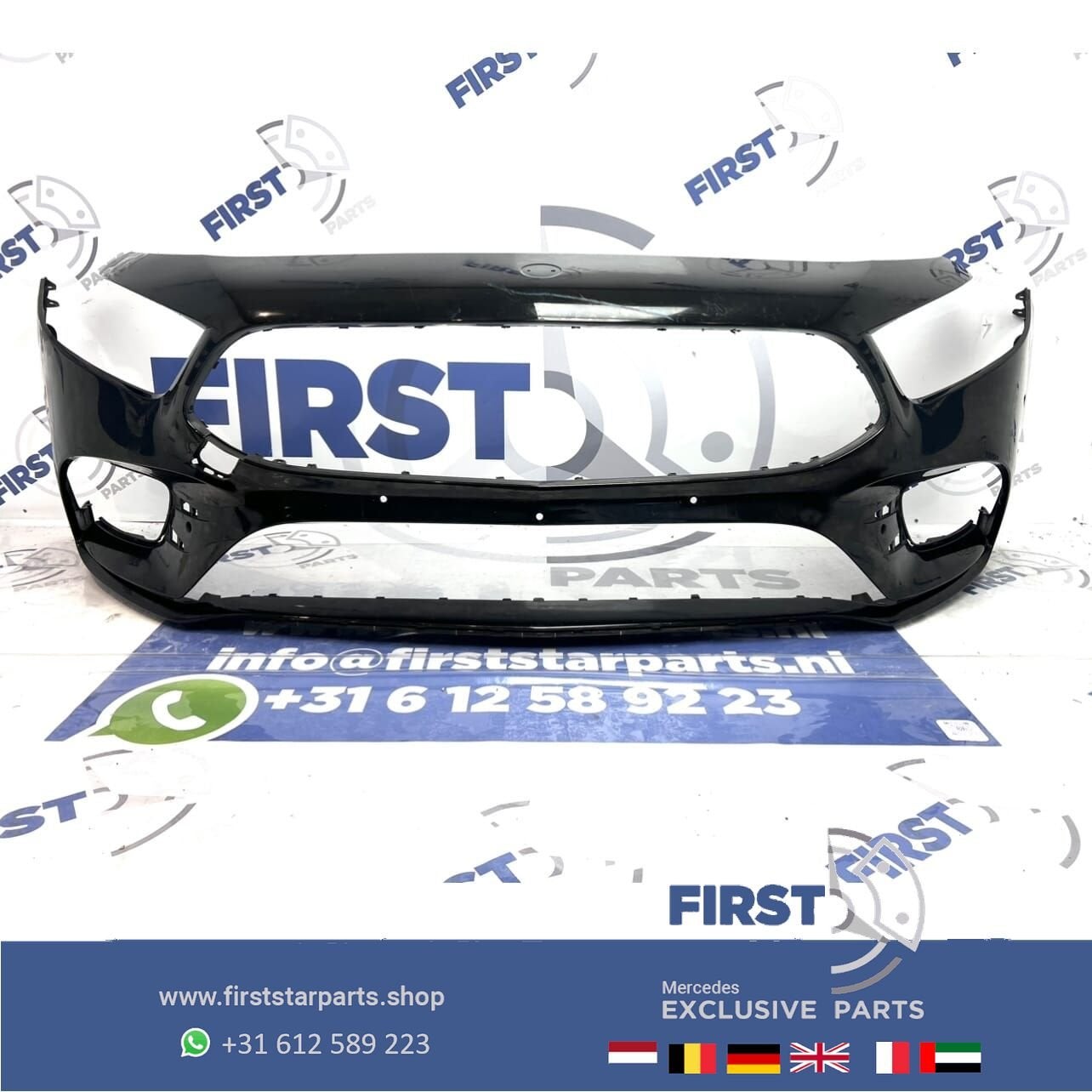 W177 AKlasse 35 AMG BUMPER ZWART Mercedes ORIGINEEL 2018-202