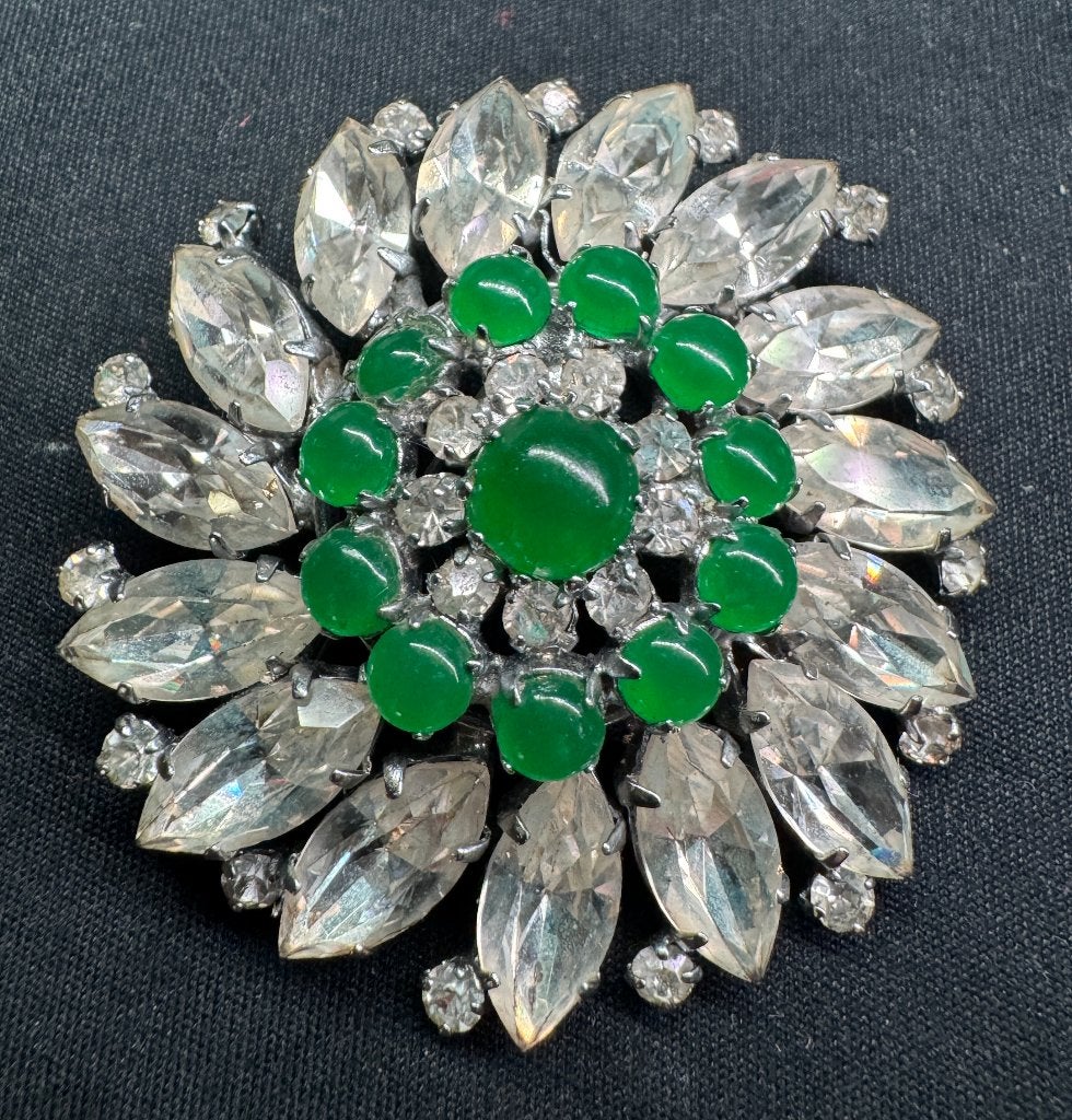 Broche Vintage Années 1970, Bijoux, Sacs & Beauté, Bijoux anciens, Enlèvement ou Envoi, Autres matériaux, Broche