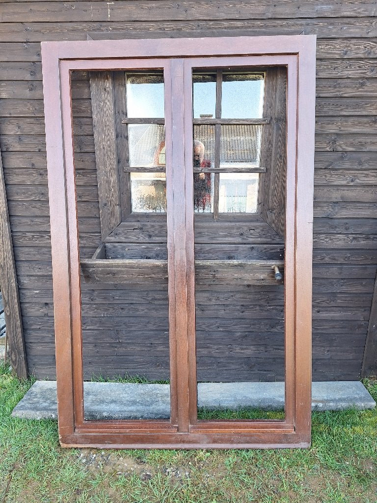 châssis bois afzélia, Neuf, 75 à 150 cm, 75 à 150 cm, Enlèvement