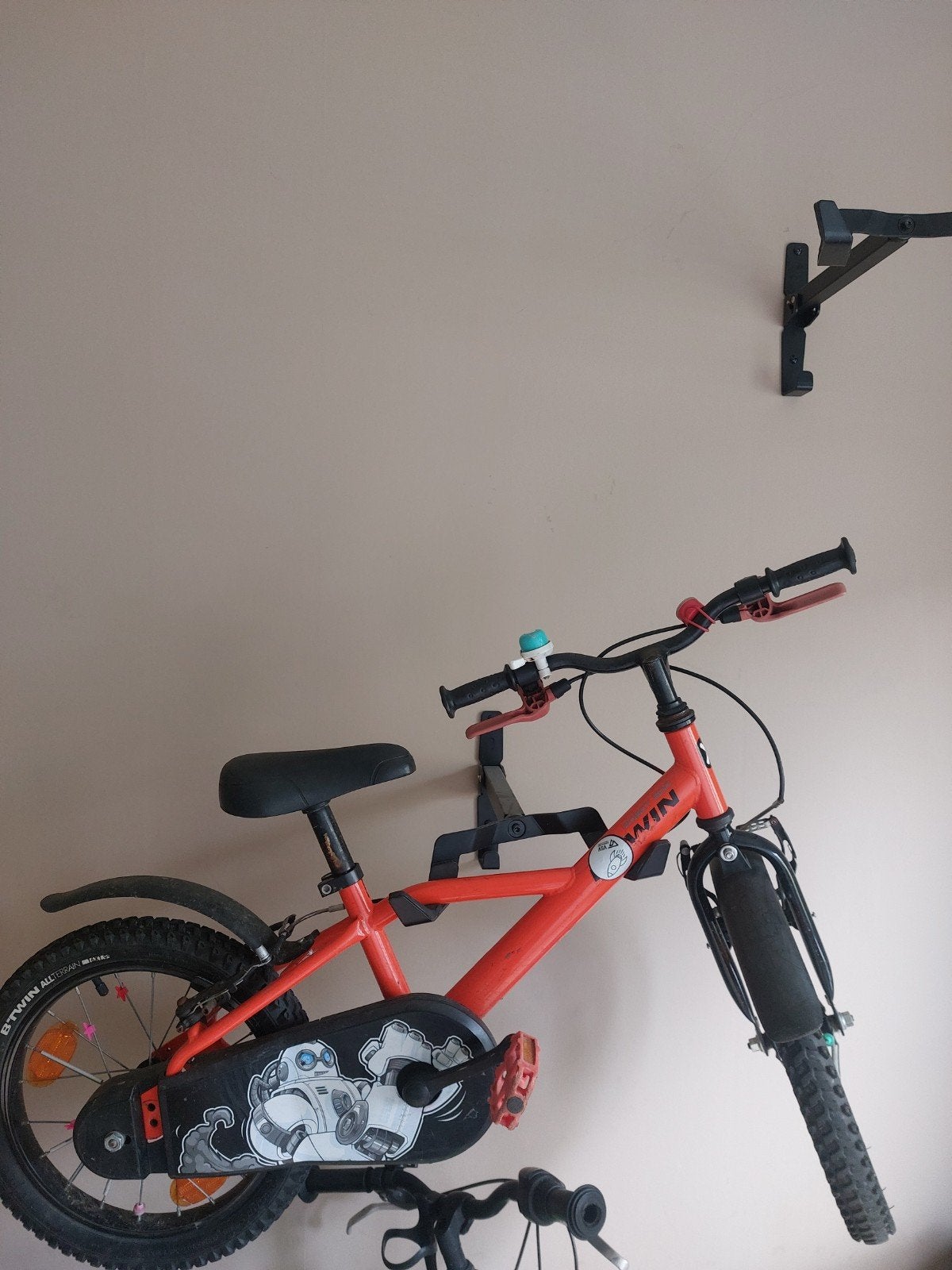 Fiets jongen Btwin 16, Ophalen